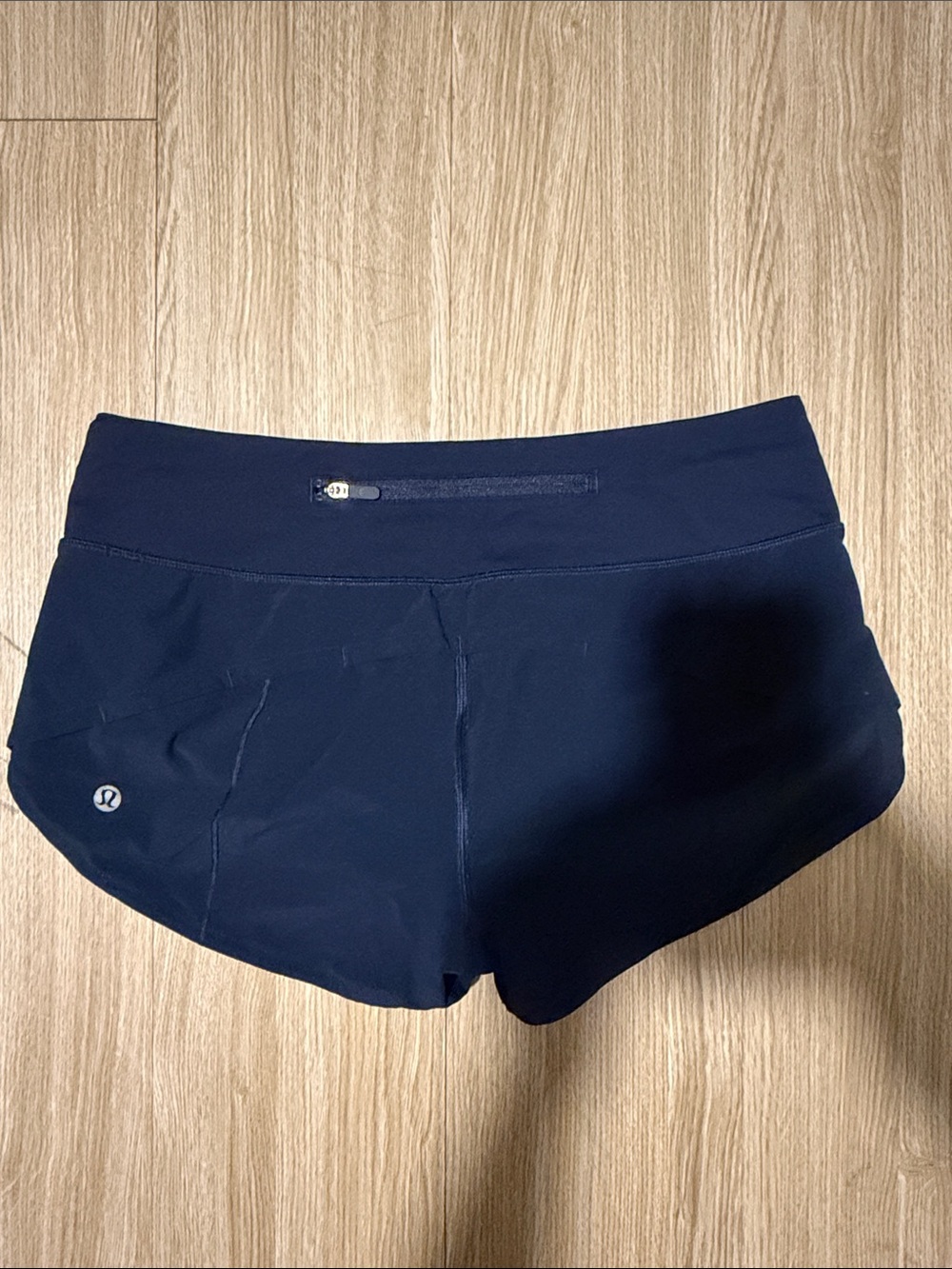 Lululemon Navy Blue Speed-Up Running Shorts Size 4 - Picture 7 of 13